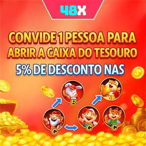 48X Indique amigos para receber um bônus